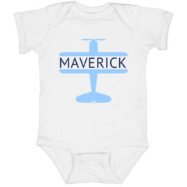 Airplane Onesie with Name
