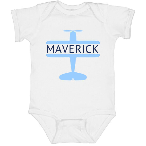 Airplane Onesie with Name