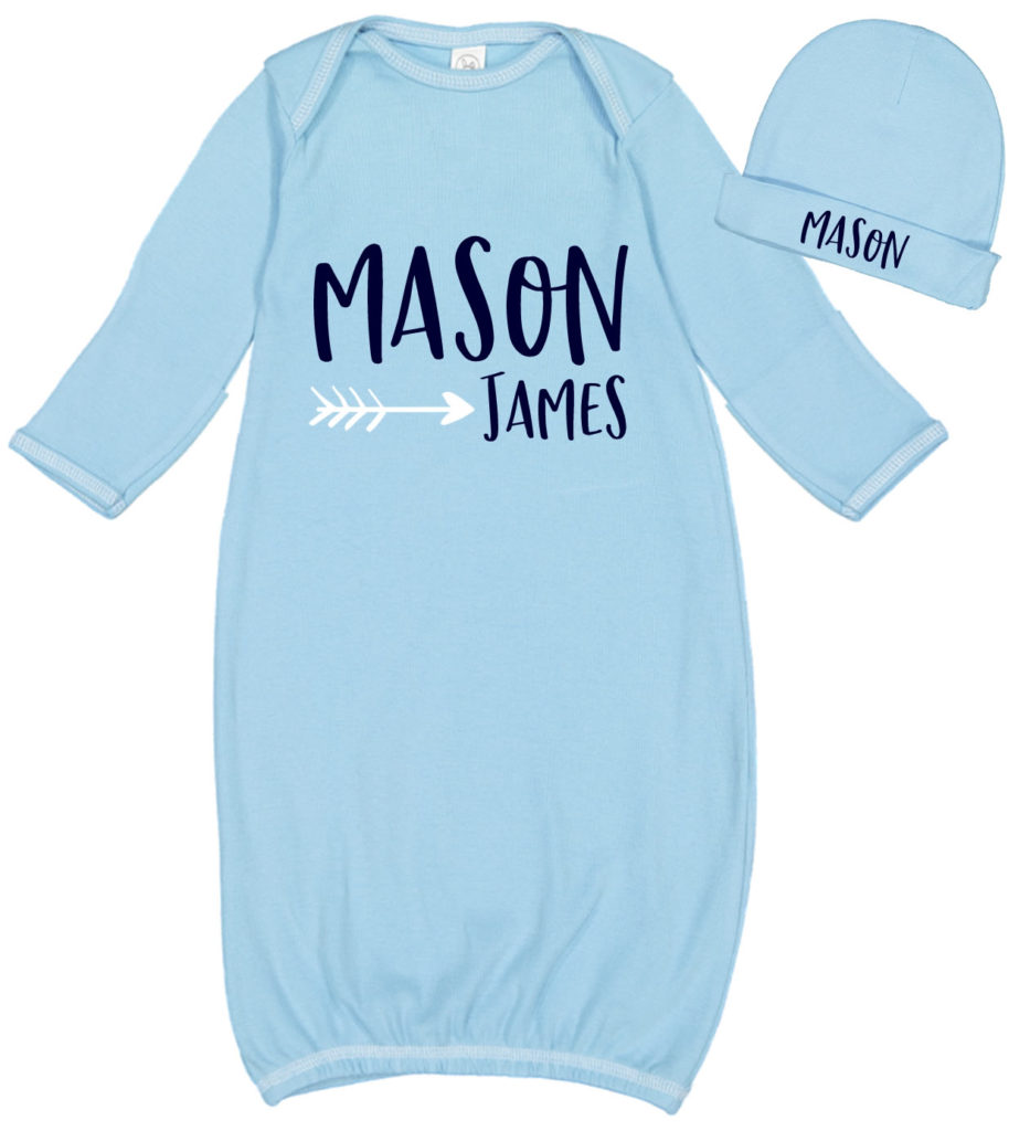 baby announcement clothes