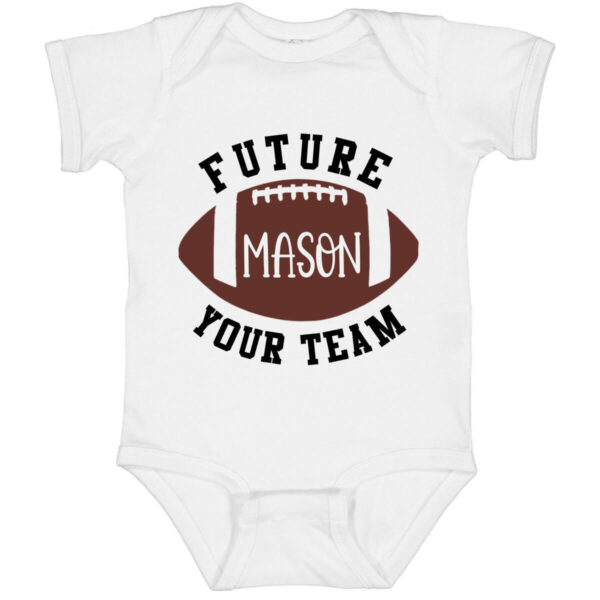 Future Football Player Onesie with Name