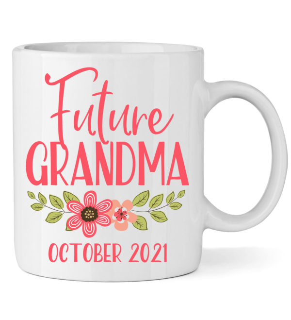 Floral Future Grandma Mug