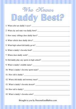 Free Printable Baby Shower Games Personalized Babies