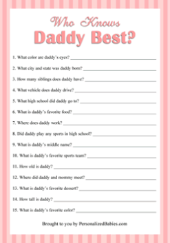 Free Printable Baby Shower Games | Personalized Babies